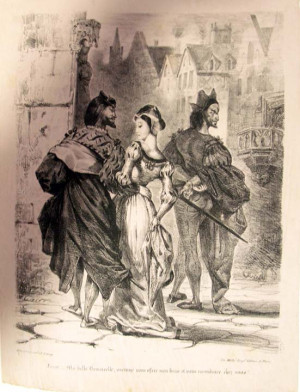 Eugène Delacroix Illustrates Goethe’s Faust , “One of the Very ...