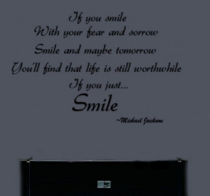 Michael Jackson Inspirational Removable Vinyl Wall Word Letters Quote ...