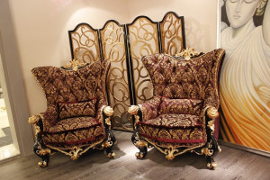 Empire Style King Queen Chairs,Throne Chairs For Sale - Buy Throne ...