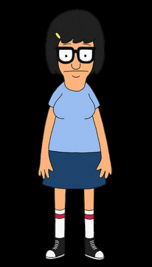... gender female hair black age 13 occupation grill cook at bob s burgers