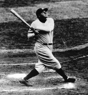 The Babe: 1734 H / 467 HR / 1331 RBI / .355 AVG / 1920-1929