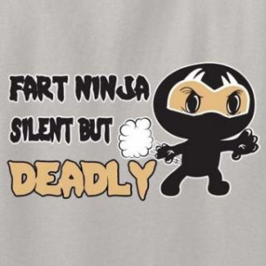 Ninja Silent But Deadly...