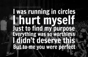 Quote from Circles by Hollywood Undead