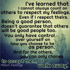 Ohhhh my. I've learned this. Some people its only about them. It all ...