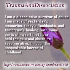 Dissociative Identity Disorder (DID) Multiple Personality Disorder ...