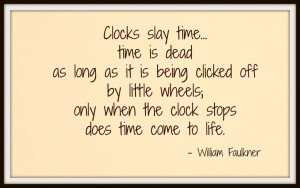 the ghosts from coming for the ghosts are time itself