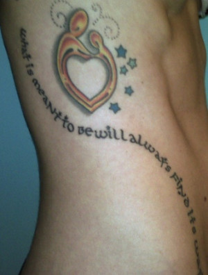romantic? If you believe in love, then this tattoo quote is for you ...