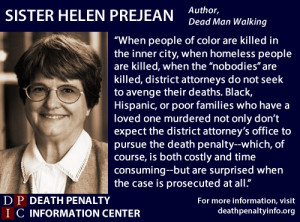 sister helen prejean quote on death penalty race issue