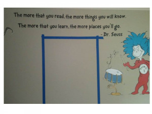 Dr. seuss Thing 1 and 2 with quote