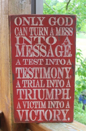 let God have His way in all things