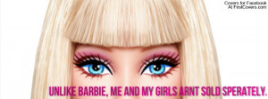 Unlike Barbie. Profile Facebook Covers