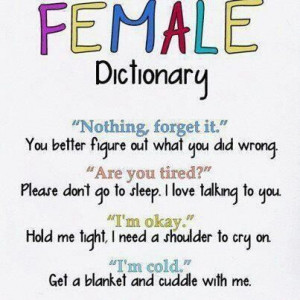 Female dictionary