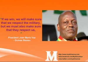 Guinea – Bissau President José Mário Vaz – Famous Quote