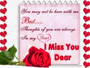 Miss You Quotes For Him With Images