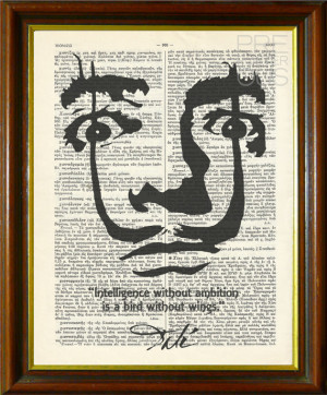Salvador Dali Quote 1 - Salvador Dali Print, Salvador Dali Poster ...