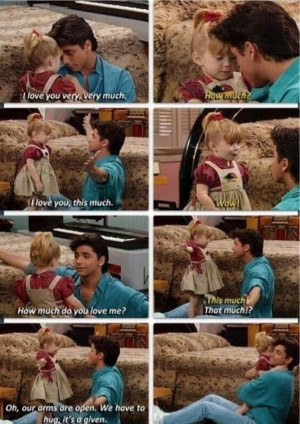 Full house... Uncle Jesse and Michelle(: