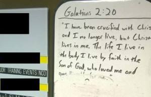 Air Force Academy wipes Bible verse off cadet’s personal whiteboard ...