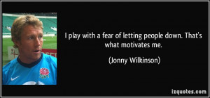Download play with a fear of letting people down. That's what ...