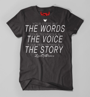 The Story: A shirt for dancers
