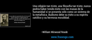 esp ritu cat lico y su hermosa moralidad William Winwood Reade