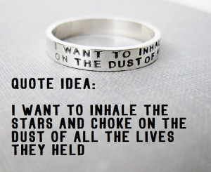 Quote Idea - Personalized Ring, Sterling, Quote Ring, Inspiration ...
