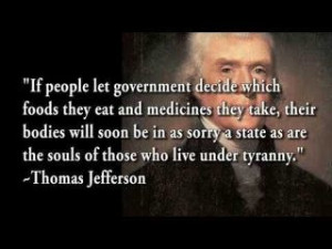 Thomas Jefferson; Nanny government..