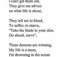 in collection: Selfharm quotes/sayings