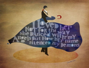 ... her name silenced my demons -- Christopher Poindexter :: Foolish Fire