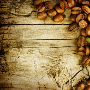 Coffee Beans And Leaves Wallpapers