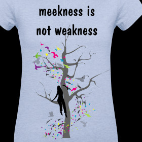 meekness is not weakness | Eavesdropping Tees