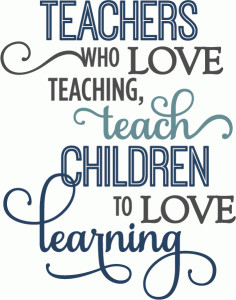 Silhouette Online Store: teachers teach children love learning ...