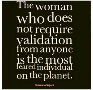 mother does things out of love not for validation from others...