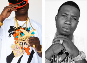 Gucci Mane Quotes - two twins with no top and two glocks