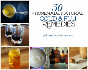 30 Homemade, Natural Cold and Flu Remedies