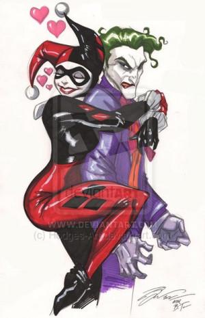 The Joker And Harley Quinn...