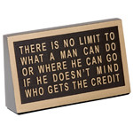 ... for more information about Ronald Reagan Quote Desk Plaque (STP054