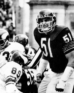Dick Butkus - Just plain mean. Used his cast after a broken arm as a ...