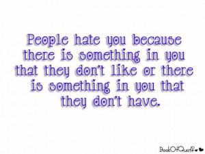 Mean Quotes About People You Hate Quotes about h