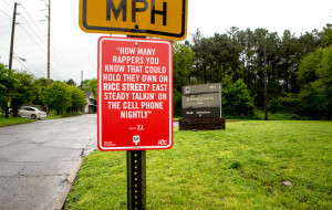 Rap Quotes Take Over the Streets of Atlanta