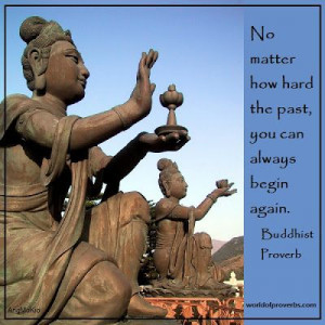Buddhist Proverb~ No matter how hard...