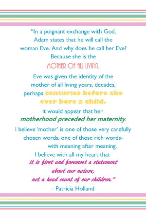 Infertility Quotes: The Nature of Motherhood