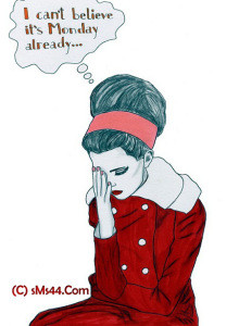 funny monday morning sayings Quote Wallpaper