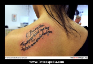 Bible Quote Tattoos Tumblr Girly bible verse tattoos