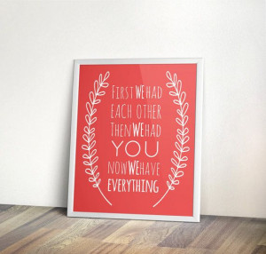 Coral Nursery quote INSTANT download family quote by PrintableHome, $5 ...