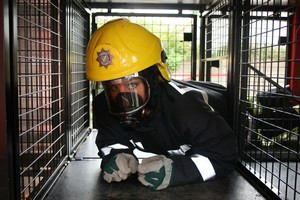 ... firefighter last week, when they attended the `Have A Go' sessions at
