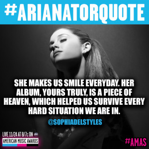 Ariana Grande Fan Army Quote