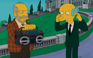 ... Frack episode of The Simpsons. He is seen her with Mister Burns