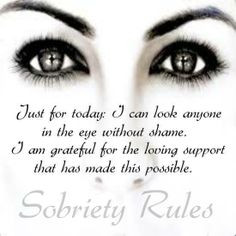 Sobriety Rules More