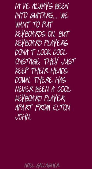 Keyboard Player Quotes