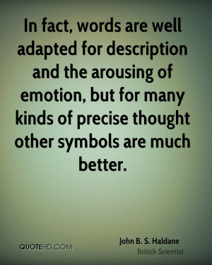 John B. S. Haldane Quotes